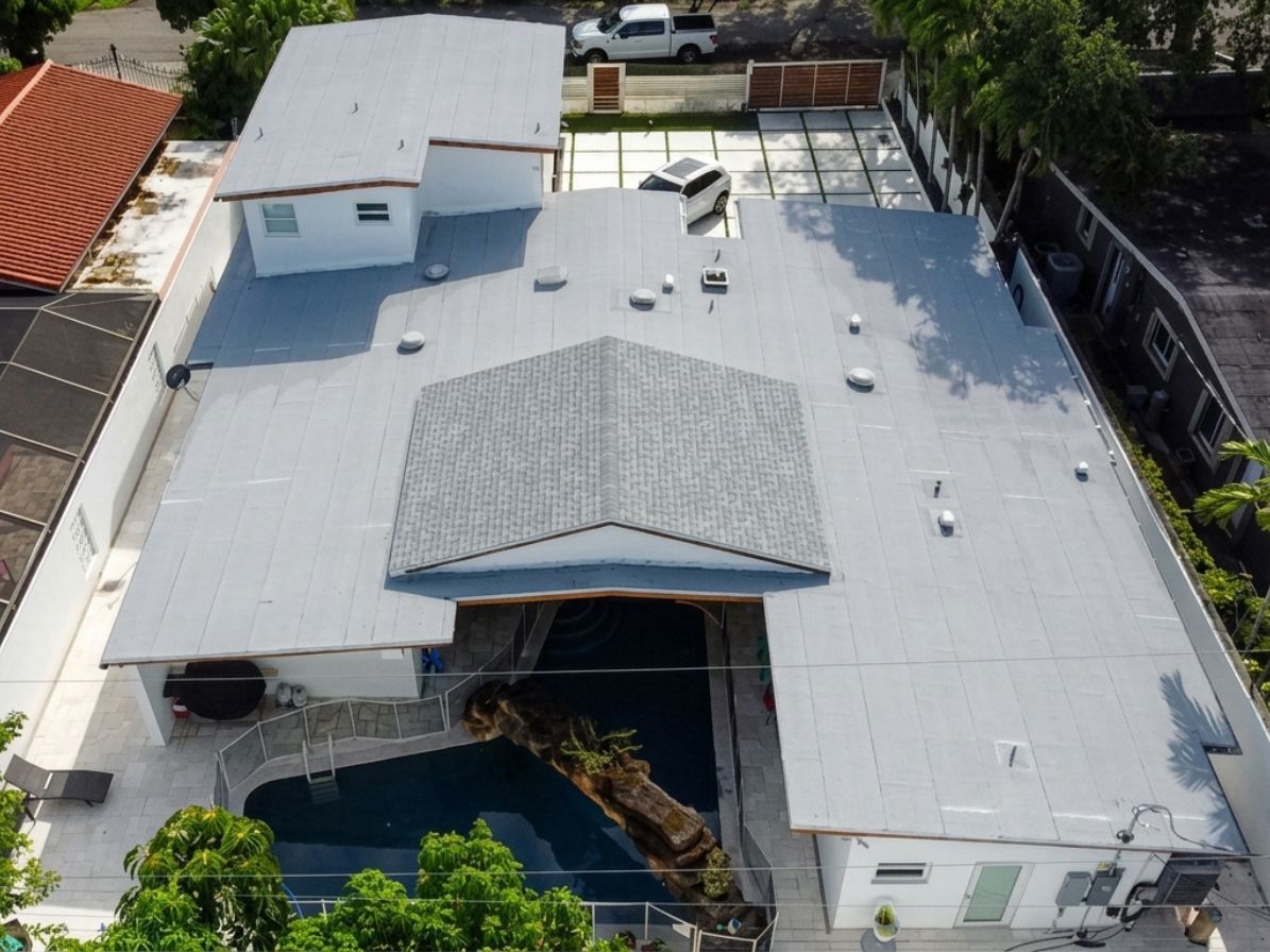 Commercial TPO full roof replacement