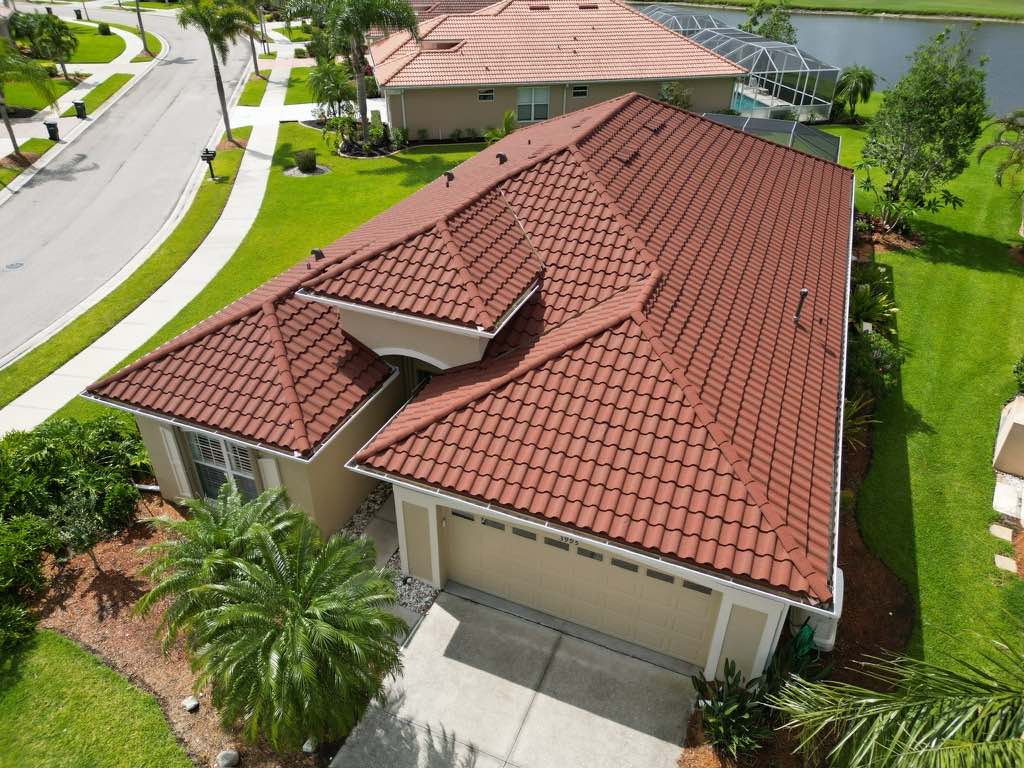 Residential tile roof replacement