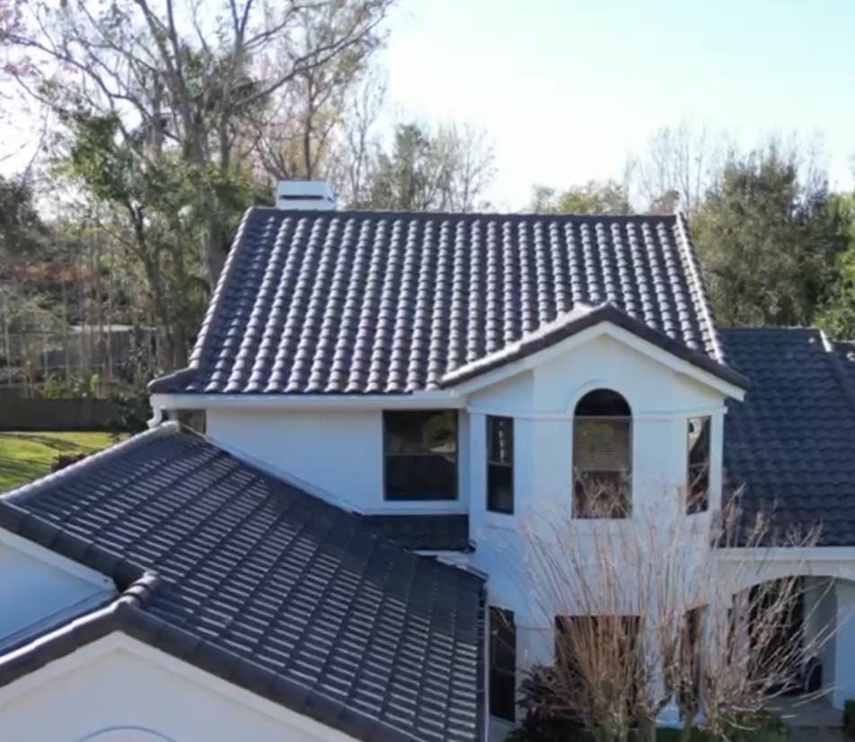 Residential tile roof replacement